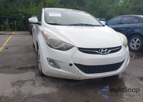 2013 Hyundai Elantra Gls/Limited from USA, damaged, VIN 5NPDH4AE3DH219992
